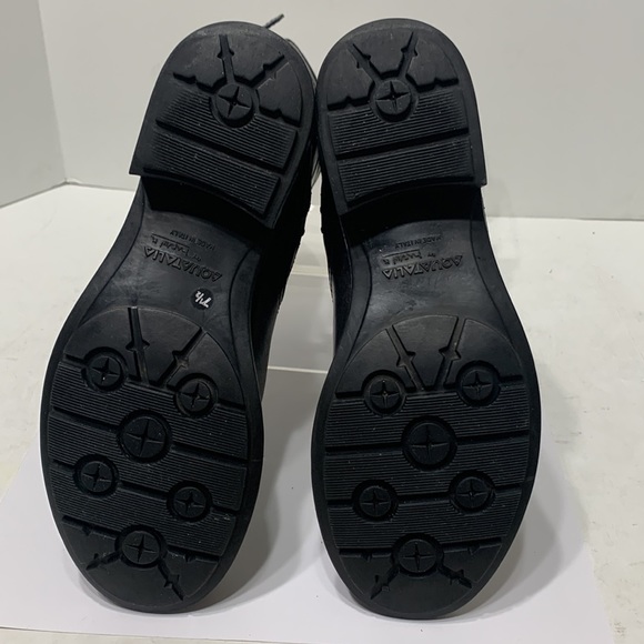 Aquatalia quilted black boot Lynn moto - Picture 12 of 15